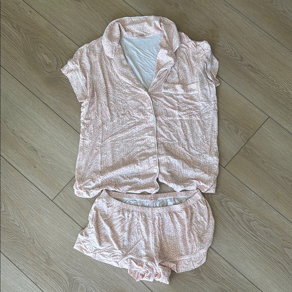 Women's Pink Pajama Set